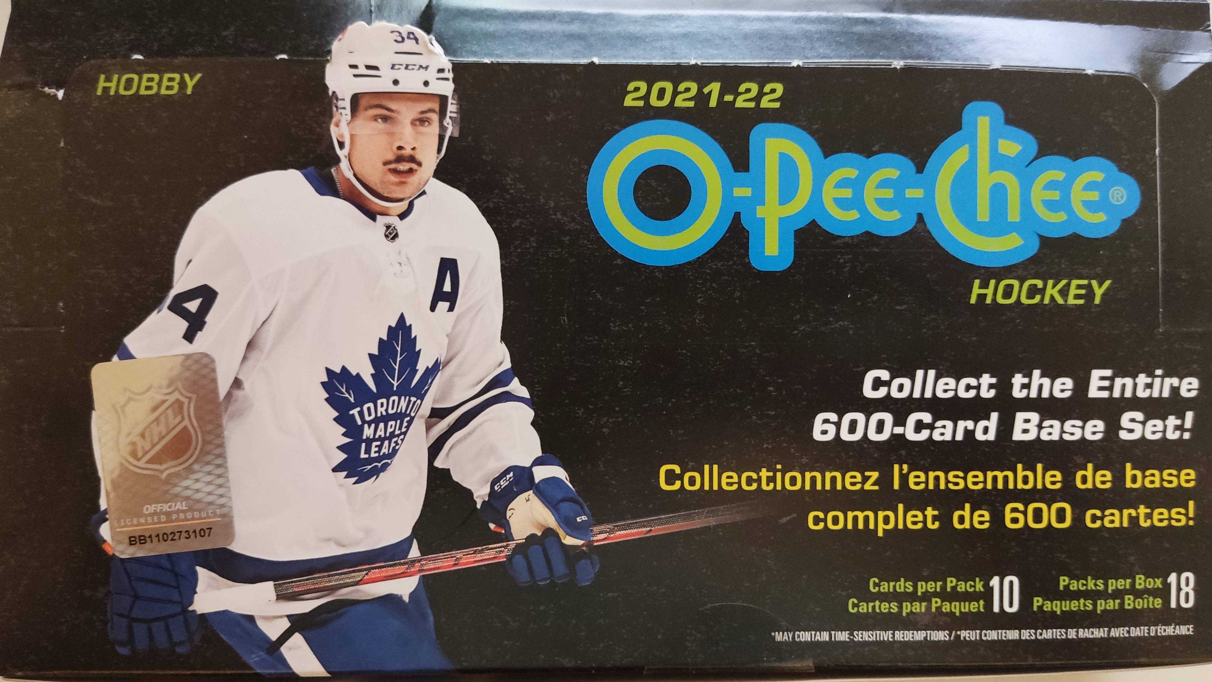 Бокс брейк 2021/22 Upper Deck O-Pee-Chee Hockey Hobby Box.mp4