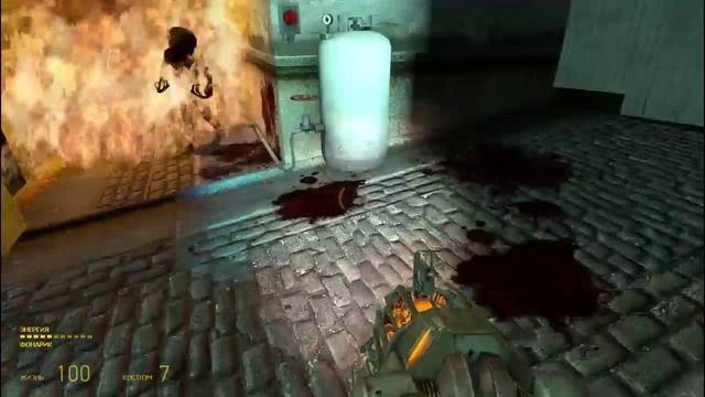 Правильная озвучка горения зомби из Half-Life 2