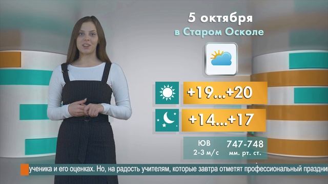 Погода в Старом Осколе на 5 октября