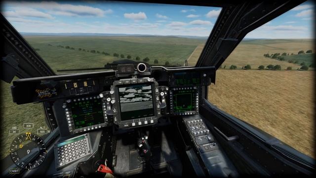 DCS AH64D Оператор Команды Управления полётом