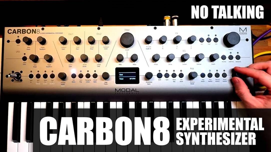 Modal Electronics Carbon 8 Experimental Synth (No Talking)