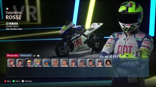 Motogp™22 Main Menu All Riders /All Tracks