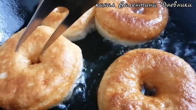 363 Не вязанием единым. Жарю пончики.