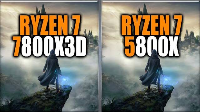 Ryzen 7 7800X3D vs 5800X Benchmarks - Tested in 15 Games and Applications