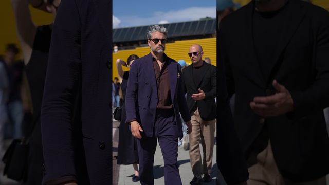 Мужская мода на пике: Pitti Uomo в объективе