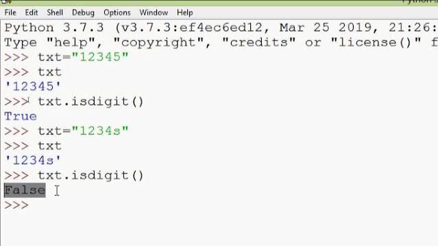 Built in String Functions in Python | isalpha | isdigit | isalnum