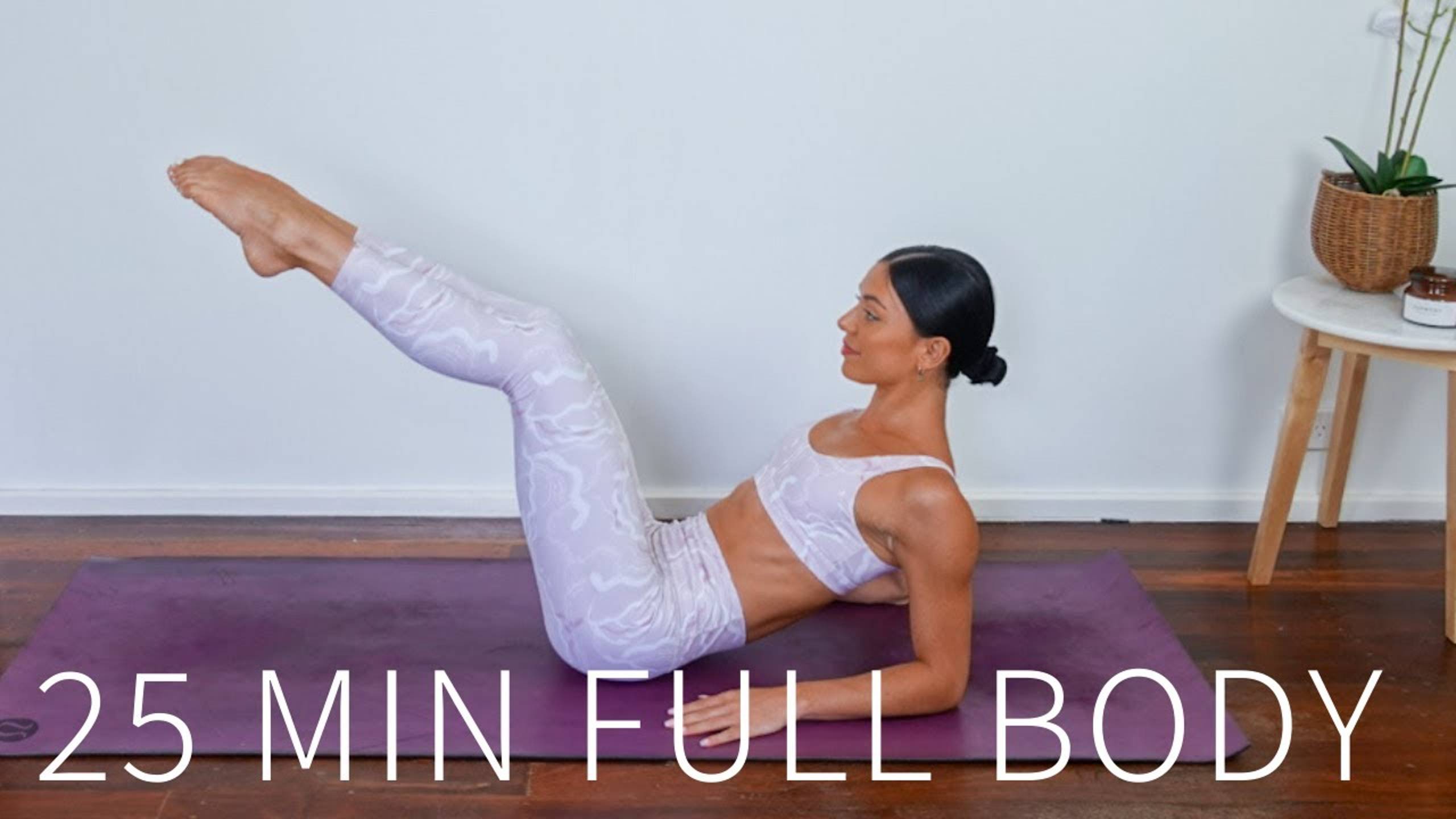 25 MIN FULL BODY WORKOUT || At-Home Pilates (Intermediate) - Move With Nicole