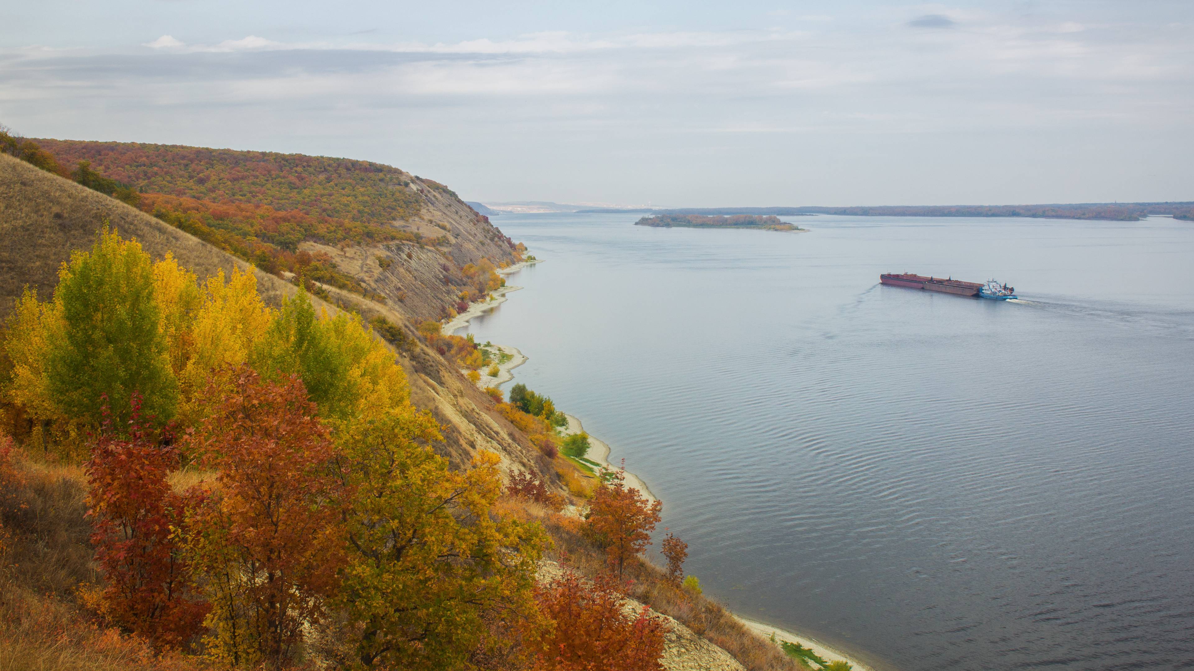 Осень на Волге