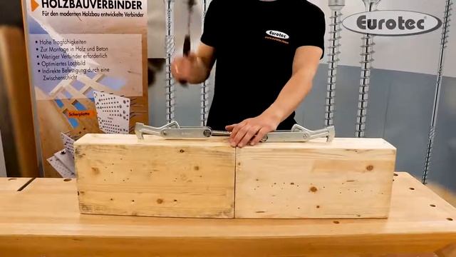 Как быстро и просто стянуть две балки