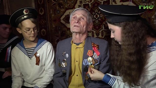 В Самаре ветеран Великой Отечественной войны Виктор Фокин отметил свой 95-летний юбилей