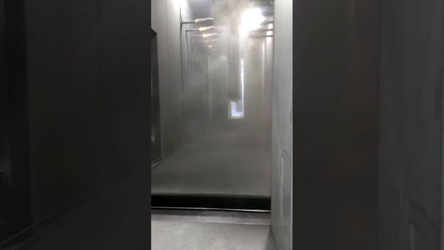 GEMA Кабина порошковой окраски в работе