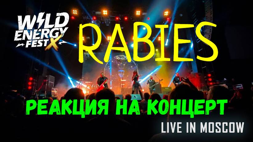 Выступление  рок - группы RabieS на "Wild Energy Fest" 10 июня 2023 года. Реакция на концерт!