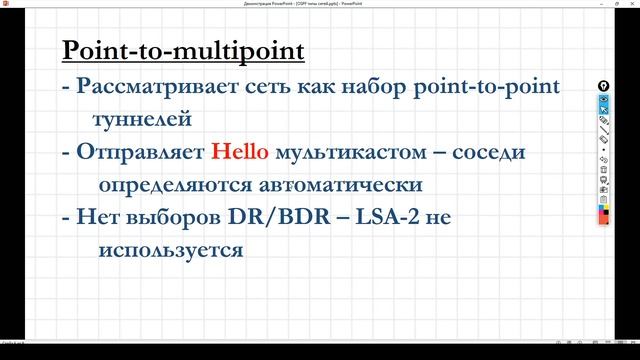 1.8 OSPF. Типы сетей. Часть 2. Подробно о каждом типе сети в OSPF