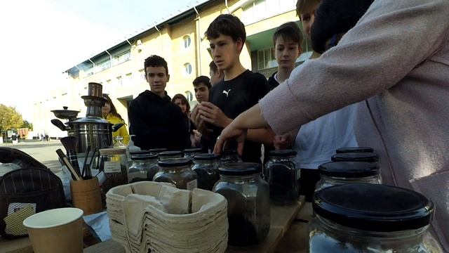 Выездной самовар/ Угощаем чаем в Казани/ Просвещение людей в ЗОЖ часть 2. Парк Горького