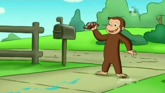 Curious George - 172 - George and Allie's Automated Car Wash (Learn English Language with subtitles)