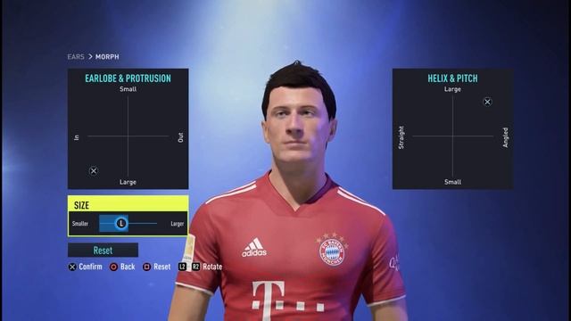 FIFA 22 Robert Lewandowski Pro Clubs Creation