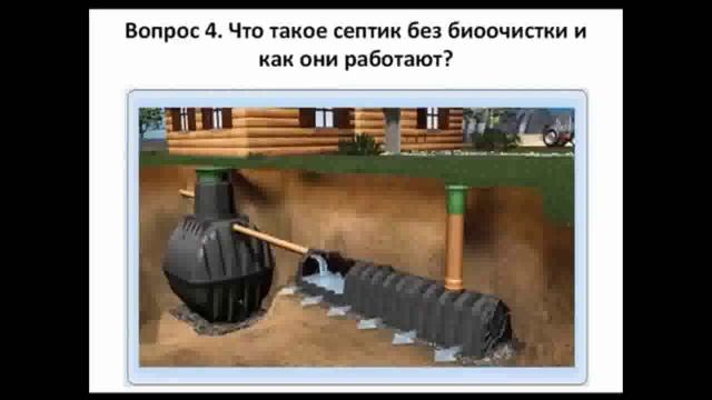 Устройство септика для дома и дачи. Работа септика для дома