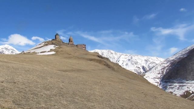 GEORGIA- Kazbegi /Stepantsminda (visiting Gergeti Trinidad Church)