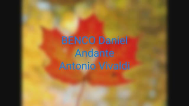 Benco Daniel - Andante Antonio Vivaldi