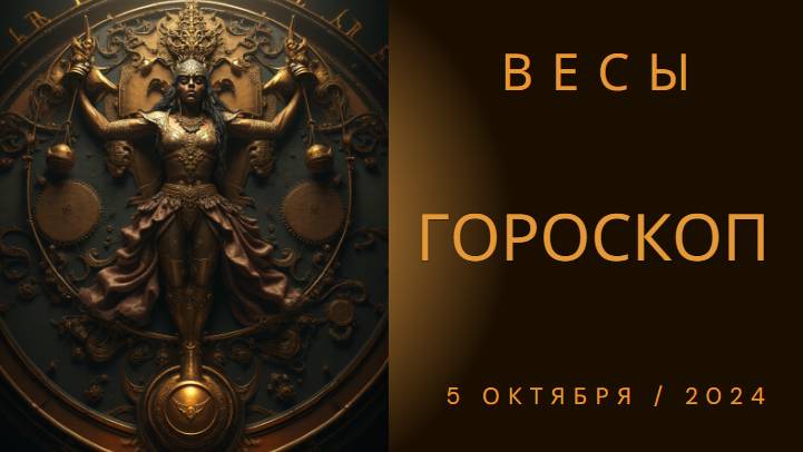 Весы, балансируйте на волне удачи: звёзды подготовили для вас сюрприз!