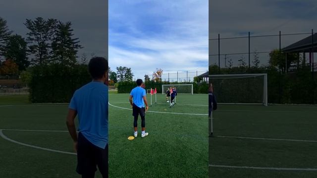 Отработка навыка паса / Practicing the pass skill