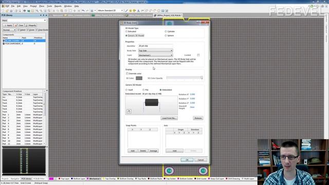 6. Create ATMEGA328P - Footprint