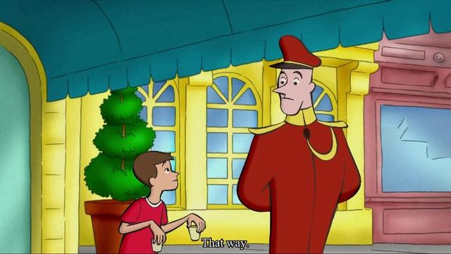 Curious George - 70 - Piñata Vision (Learn English Language with subtitles)