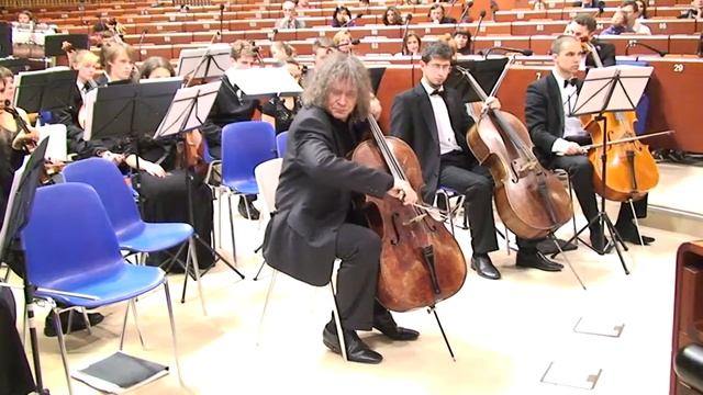 J.S.Bach Suite in d-minor for cello no. 2 - BWV 1008 (Sarabande , Giga). Alexander Knyazev