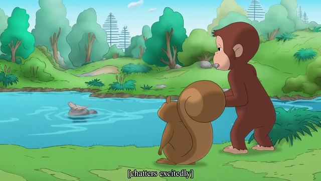 Curious George - 259 - Going Nuts (Learn English Language with subtitles)