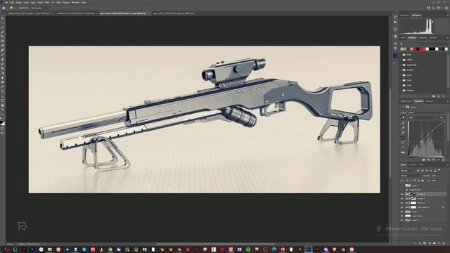 32. Post processing. THE HARD SURFACE GAME ASSET in Blender by Blender Bros