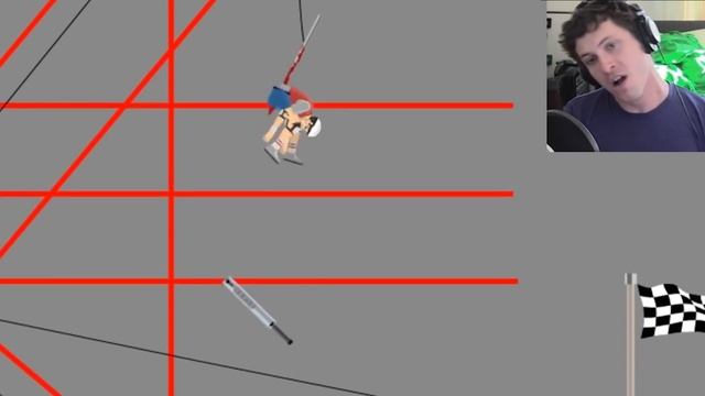 I AM GOD!! - Happy Wheels Funny Moments