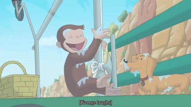 Curious George - 262 - Curious Gorge (Learn English Language with subtitles)