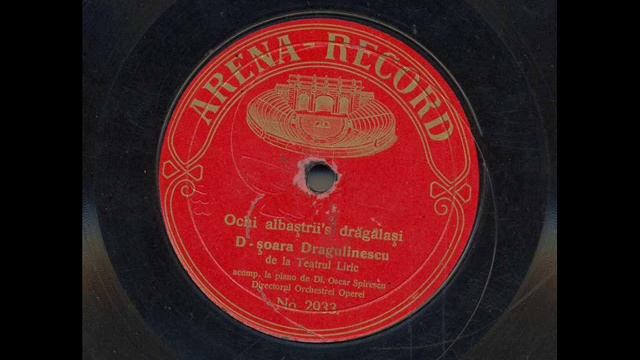 Dragulinescu D-soara in Ochi alabastrii s'dragalasi (Romanian song) Arena Record 2933.