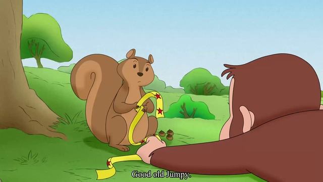 Curious George - 201 - Curious George Goes For 100 (Learn English Language with subtitles)