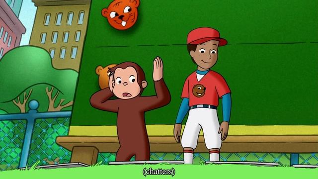 Curious George - 153 - George's Home Run (Learn English Language with subtitles)