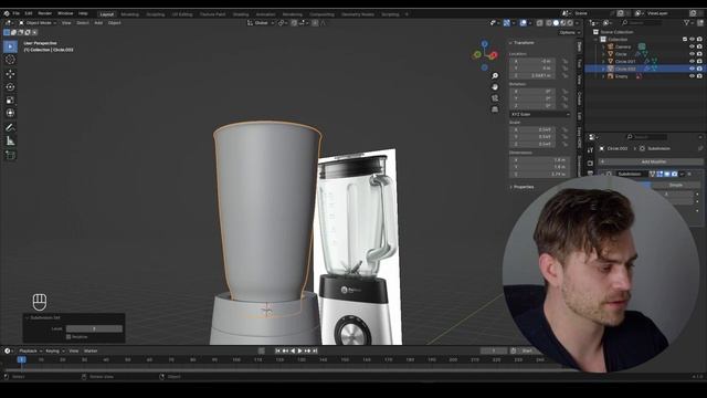 How to Model A Blender in Blender [Free Course_ Part 1]