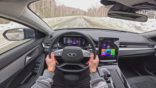 2024 Moskvich 6 1.5L GDI - POV TEST DRIVE