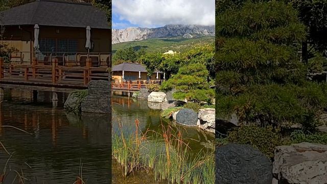 Японский сад "Шесть чувств" в отеле Мрия Ресорт&СПА. Село Оползневое. Крым.