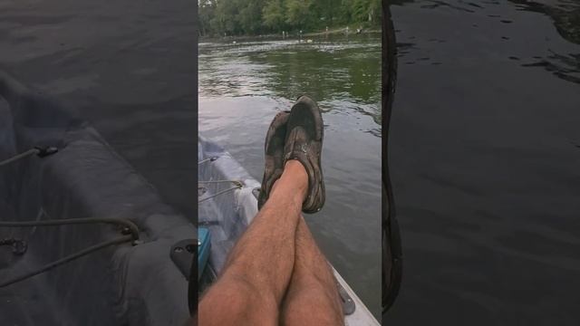 Relaxing day on the river