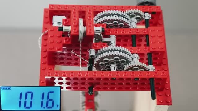 Тестирование систем передач и шкивов LEGO - часть 1