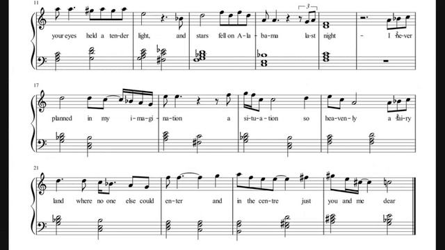 Y2mate.mx-Stars Fell On Alabama - Piano Sheet Music (No Audio)