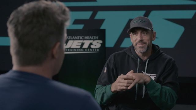 Aaron Rodgers sits down to talk teammates, inspirations and playing in his 40