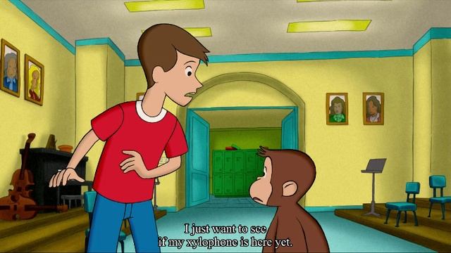 Curious George - 67 - Curious George Gets All Keyed Up (Learn English Language with subtitles)