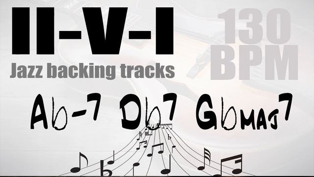 Jazz backing tracks - 2-5-1 in 12 keys - Circle of 4ths