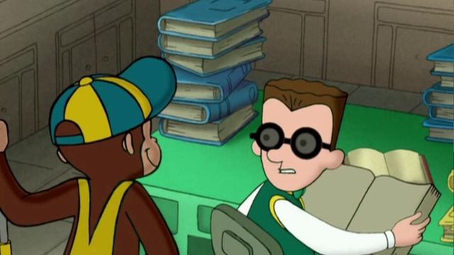 Curious George - 12 - Curious George Takes Another Job (Learn English Language with subtitles)