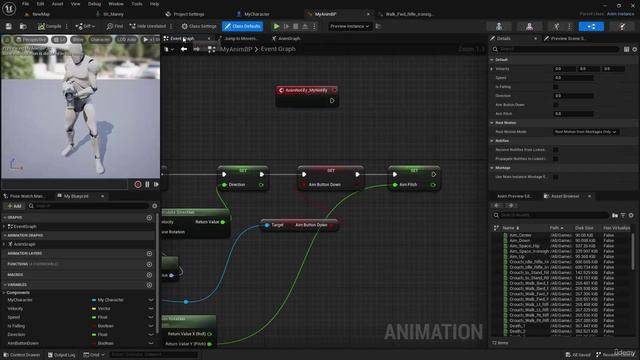 27. Animation Attributes. THE INTERMEDIATE Skeletal and Animations UE5