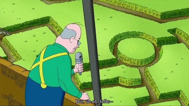 Curious George - 109 - Amazing Maze Race (Learn English Language with subtitles)