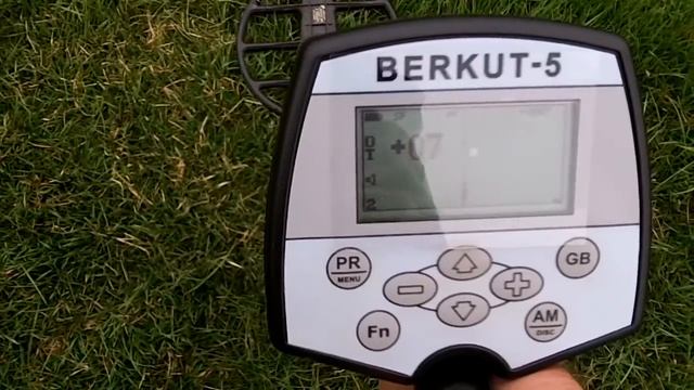 Aka Berkut metal detector - Test run at a local park