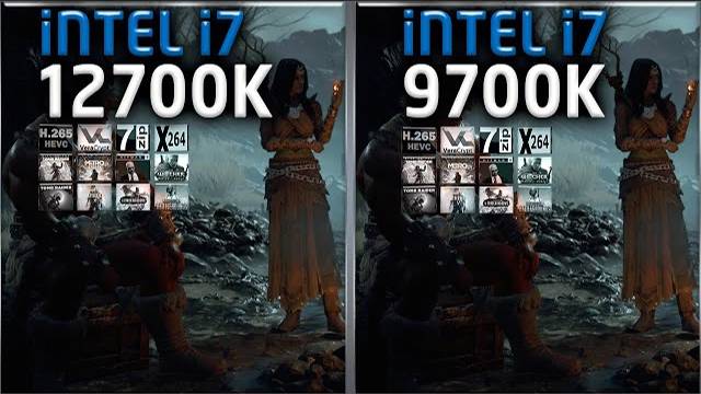 Intel i7 12700K vs i7 9700K Benchmarks – 15 Tests 🔥