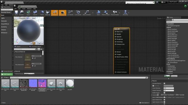 33. Unreal Engine Import. THE HARD SURFACE GAME ASSET in Blender by Blender Bros